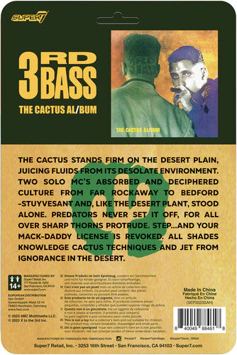 3rd Bass - Super7 - 3rd Bass - Reaction Figures - 3rd Bass (2 Pack) (Collectible, Figure, Action Figure) [Action Figure] - Image 5