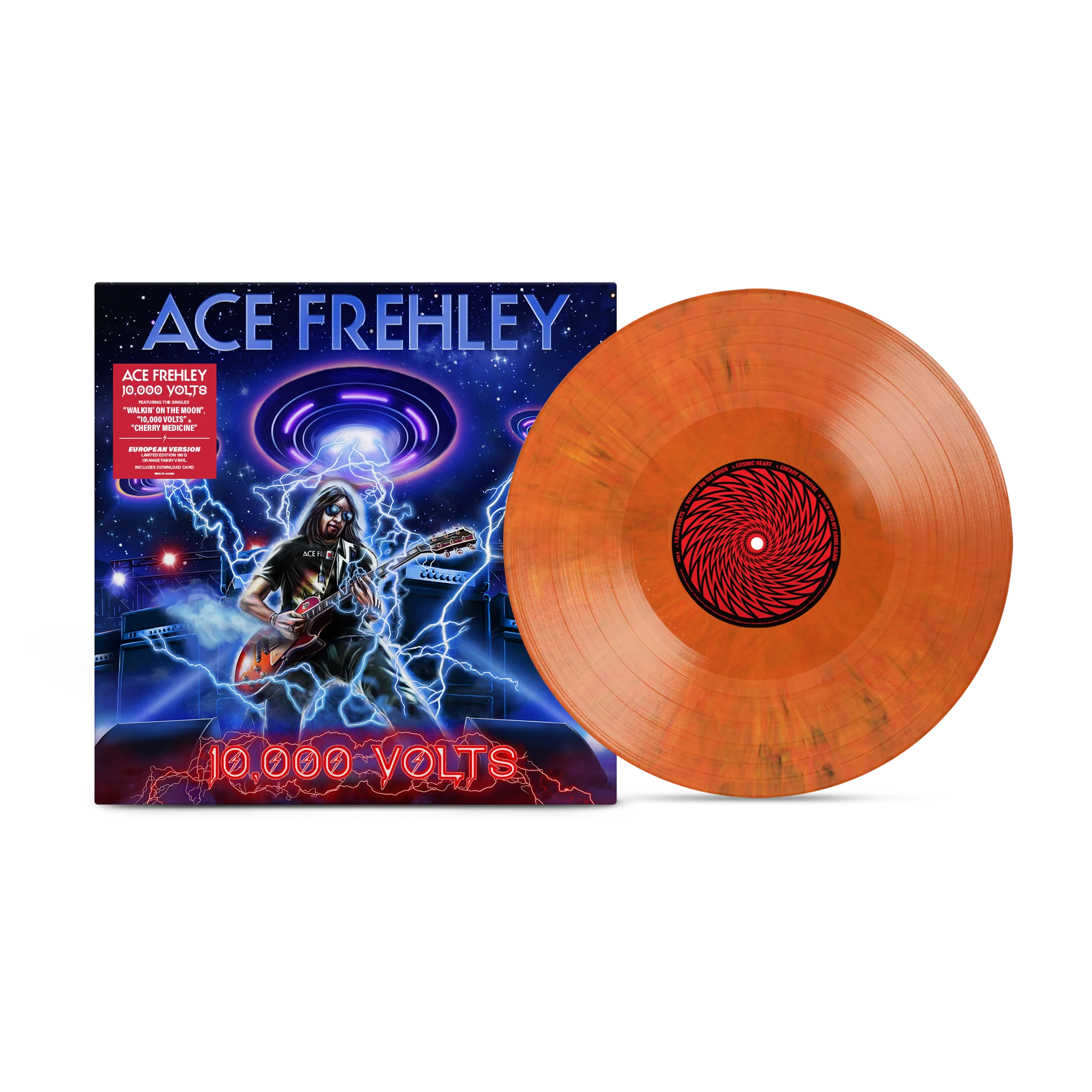 Ace Frehley - 10,000 Volts Orange Tabby Vinyl (EU Version)