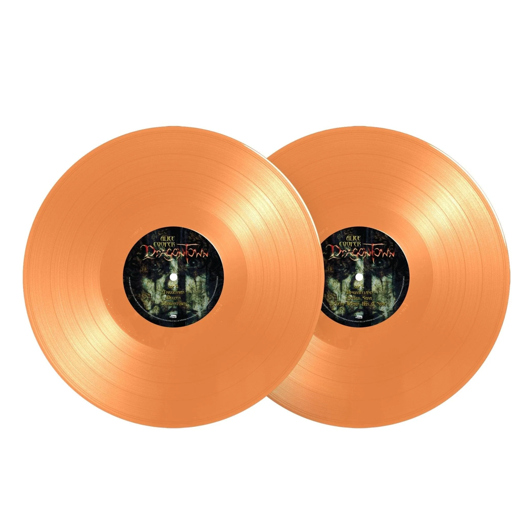 Alice Cooper - Dragontown Orange Double Vinyl LP - Image 3