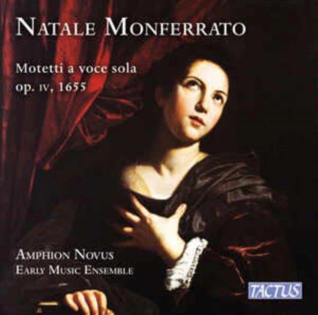 AMPHON NOVUS EARLY MUSIC ENSEMBLE - MONFERRATO: MOTETTI A VOCE SOLA LIBRO PRIMO OP. 4 (Music CD)