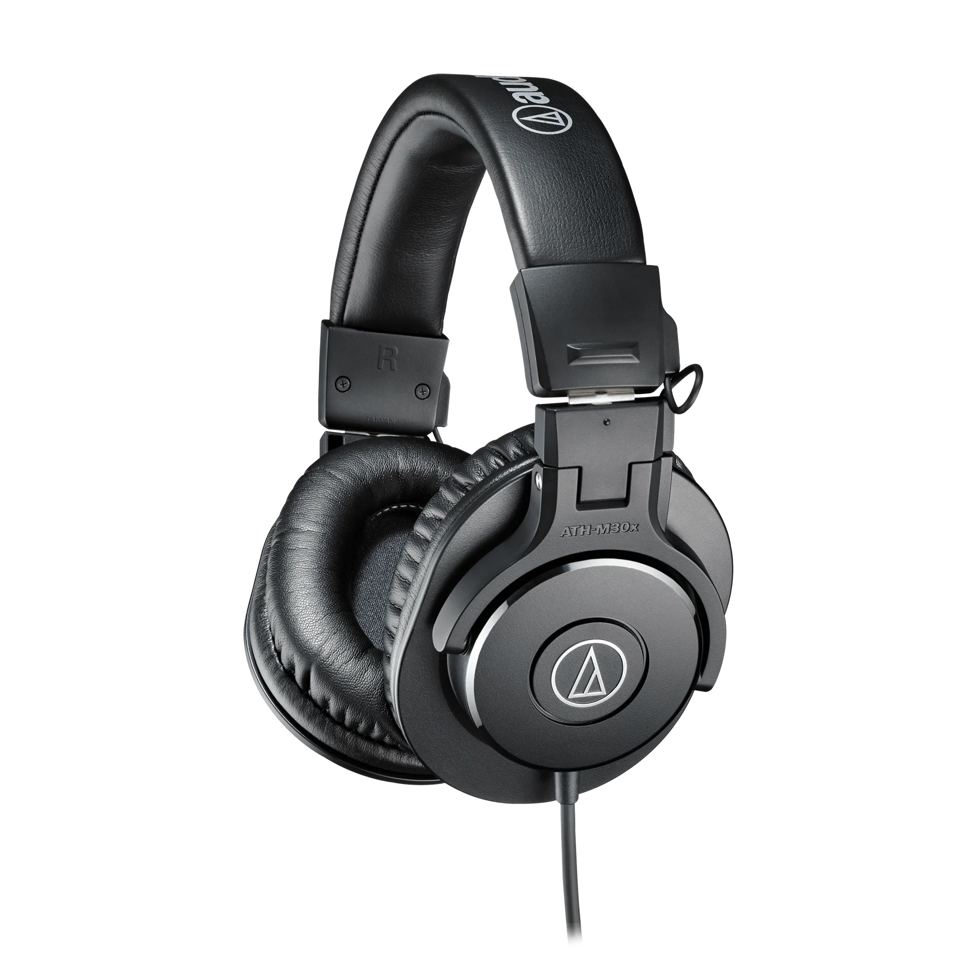 Audio-Technica ATH-M30X Professional Studio Monitor Headphones, Black (ATH-M30X)