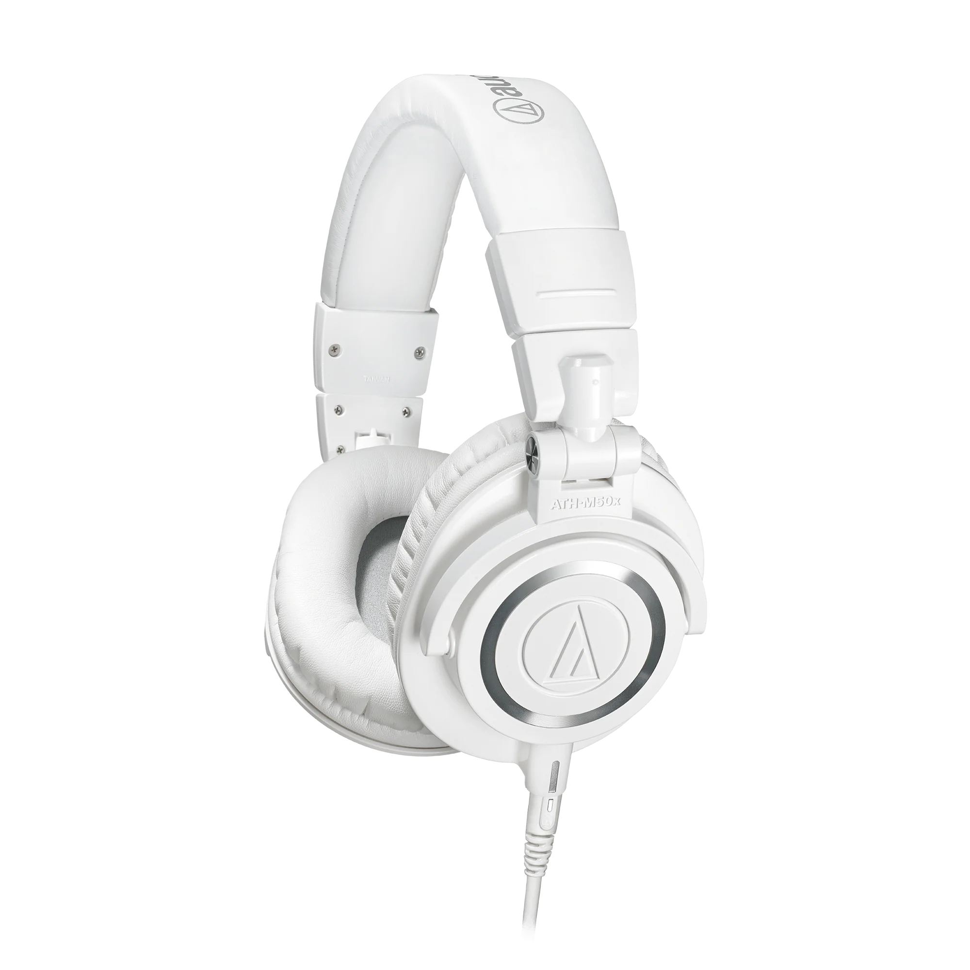 Audio-Technica ATH-M50X Professional Monitor Headphones, White (ATH-M50XWH)