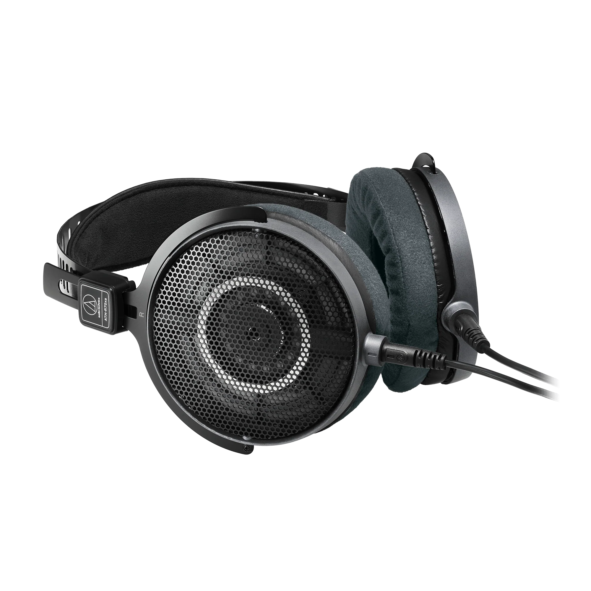 Audio-Technica ATH-R70Xa Professional Open-Back Reference Headphones, Black (ATH-R70Xa) - Image 4