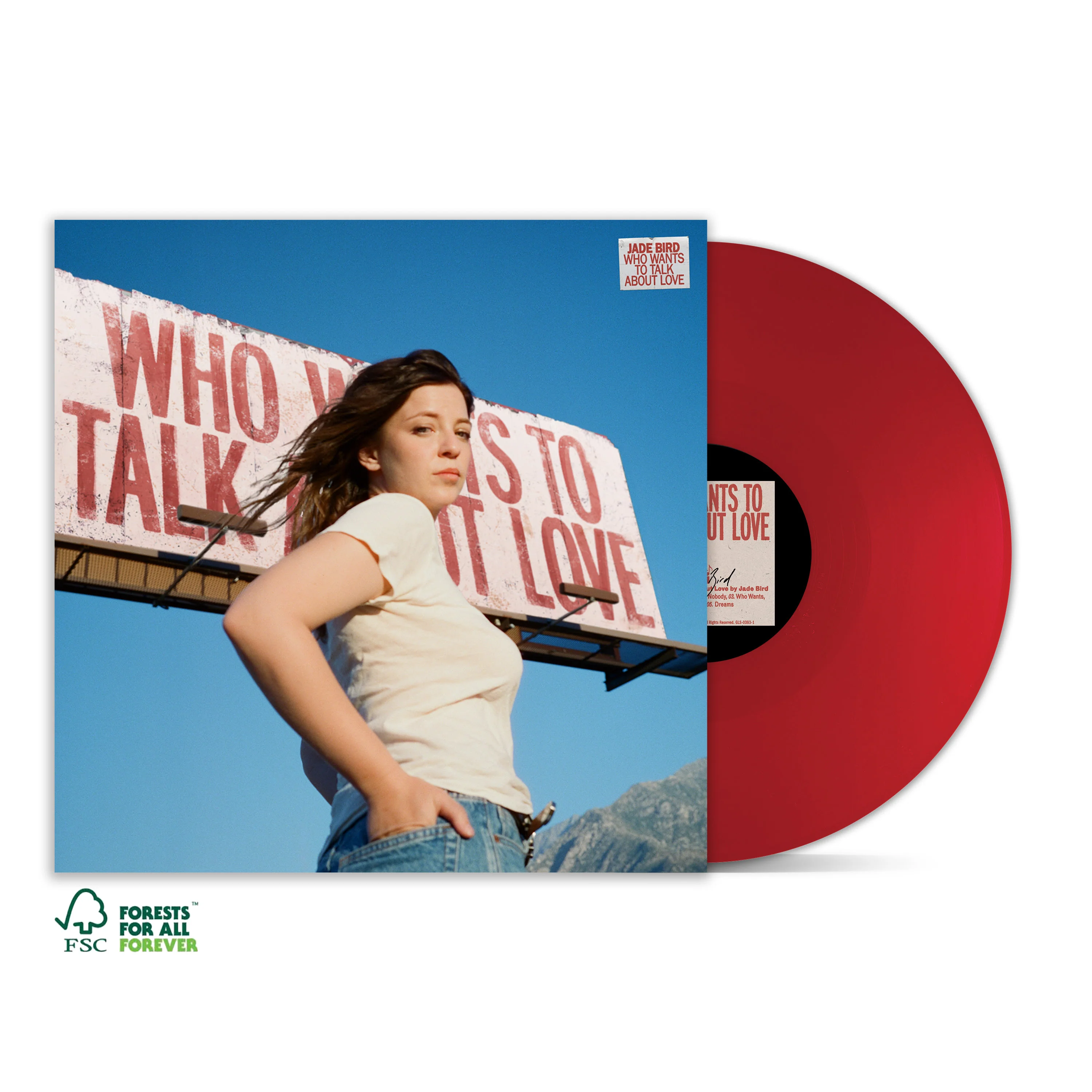 BIRD,JADE - WHO WANTS TO TALK ABOUT LOVE (RED VINYL) (Vinyl LP)