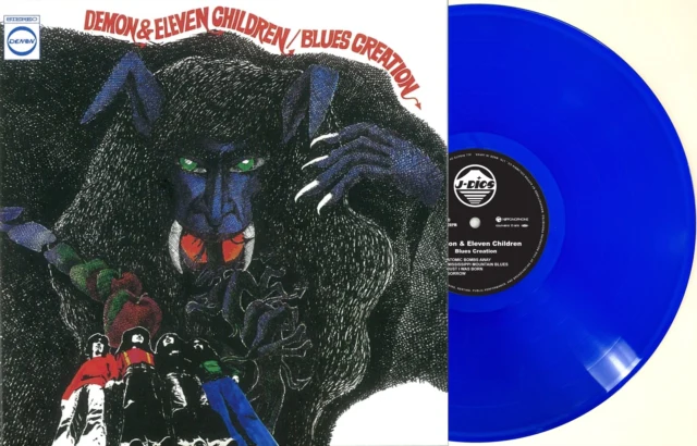 BLUES CREATION - DEMON & ELEVEN CHILDREN (CLEAR DEEP BLUE VINYL) (Vinyl LP)