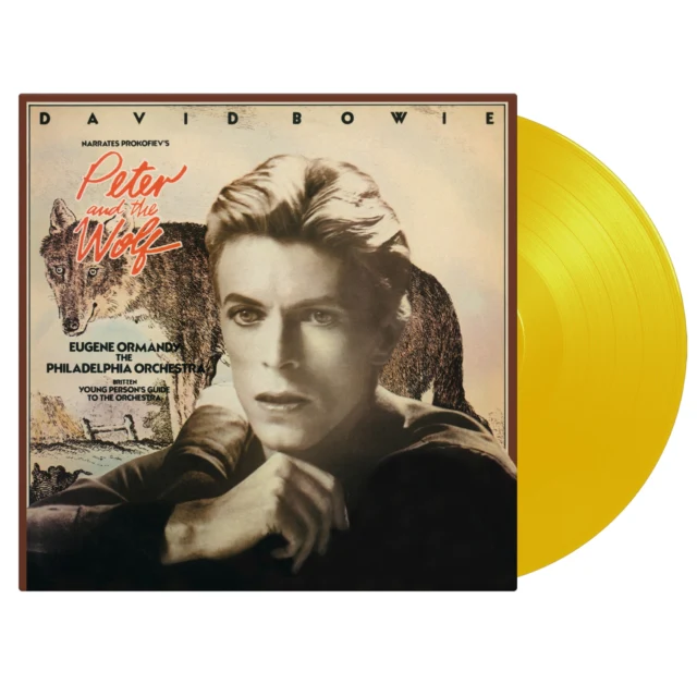 BOWIE,DAVID - NARRATES PROKOFIEVS PETER & THE WOLF (YELLOW VINYL/180G/NUMBERED) (Vinyl LP)