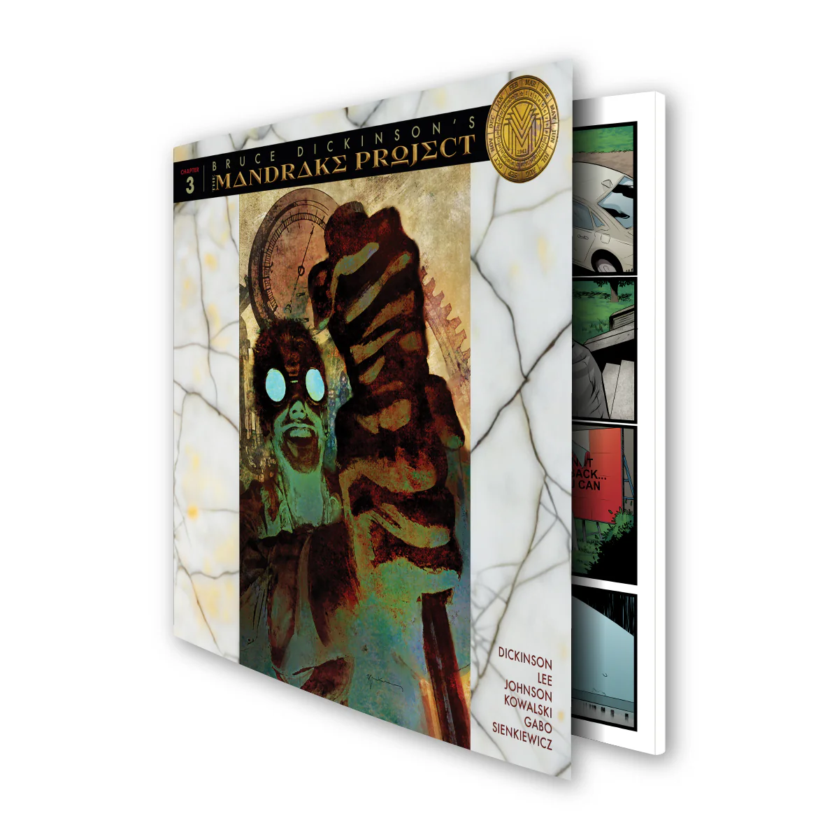 Bruce Dickinson's THE MANDRAKE PROJECT: Issue 3 - SIGNED Edition (666 Available) - Image 3