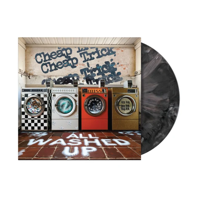 CHEAP TRICK - ALL WASHED UP (GRAPHITE MARBLE VINYL LP)