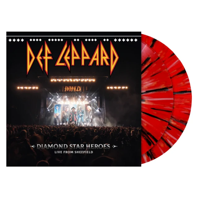 DEF LEPPARD - DIAMOND STAR HEROES: LIVE FROM SHEFFIELD (MULTICOLOR SPLATTER VINYL LP)