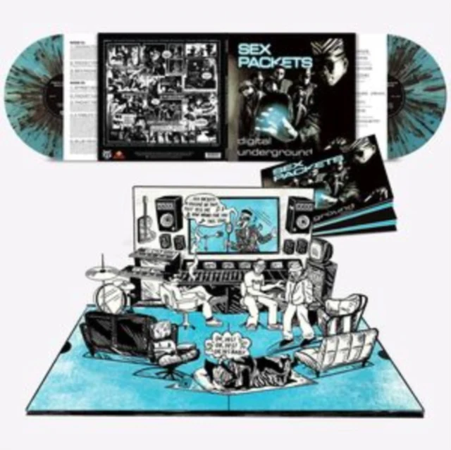 DIGITAL UNDERGROUND - SEX PACKETS (2LP/35TH ANN/DELUXE/POP-UP VERSION/BLUE/BLACK/CLEAR (Vinyl LP)