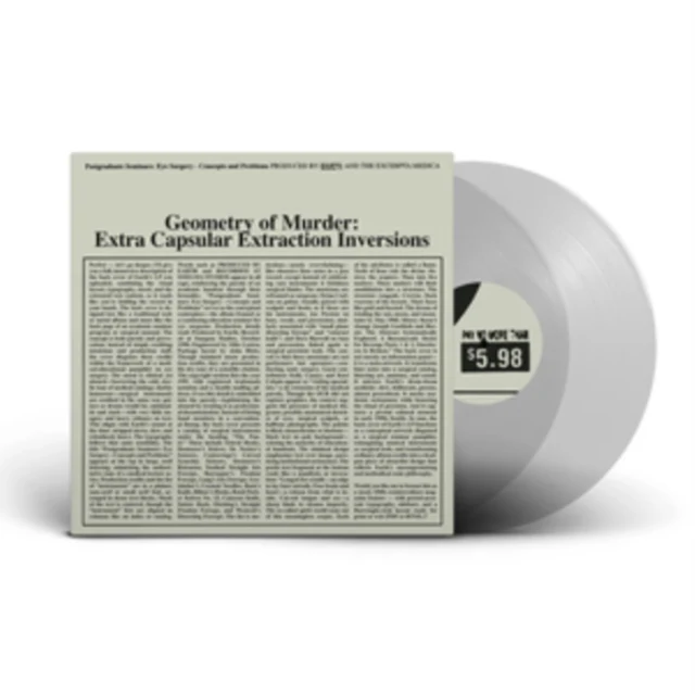 EARTH X BLACK NOI$E - GEOMETRY OF MURDER: EXTRA CAPSULAR EXTRACTION INVERSIONS (Vinyl LP)