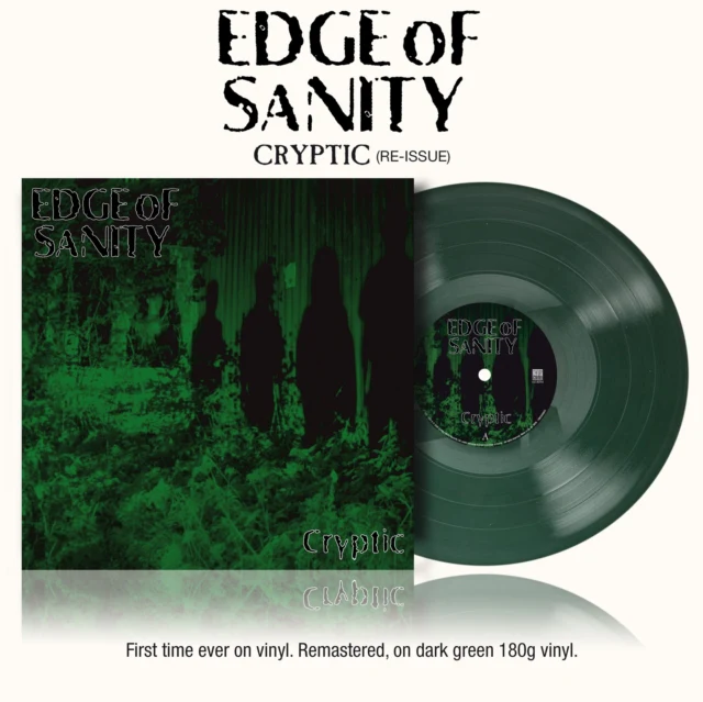 EDGE OF SANITY - CRYPTIC (RE-ISSUE) (DARK GREEN VINYL) (Vinyl LP)