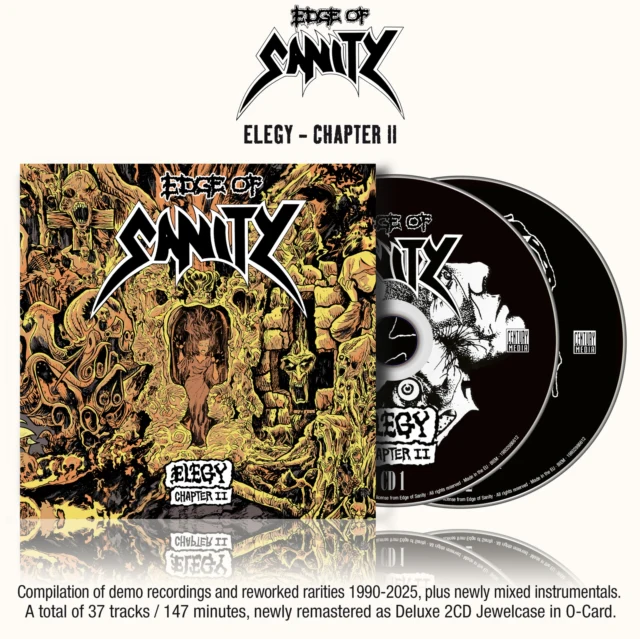 EDGE OF SANITY - ELEGY - CHAPTER II (DEMOS COMP.) (LTD. DELUXE/2CD) (Music CD)