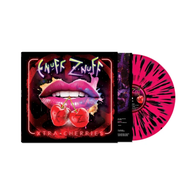 ENUFF Z’NUFF - XTRA CHERRIES (BLACK & PINK SPLATTER VINYL) (Vinyl LP)