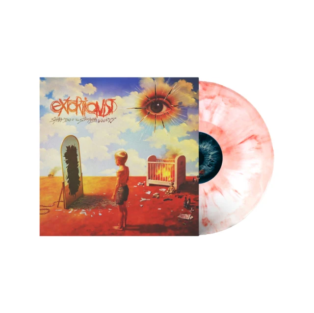 EXTORTIONIST - STARE INTO THE SEETHING WOUNDS (EYEBALL VINYL/2LP) (Vinyl LP)