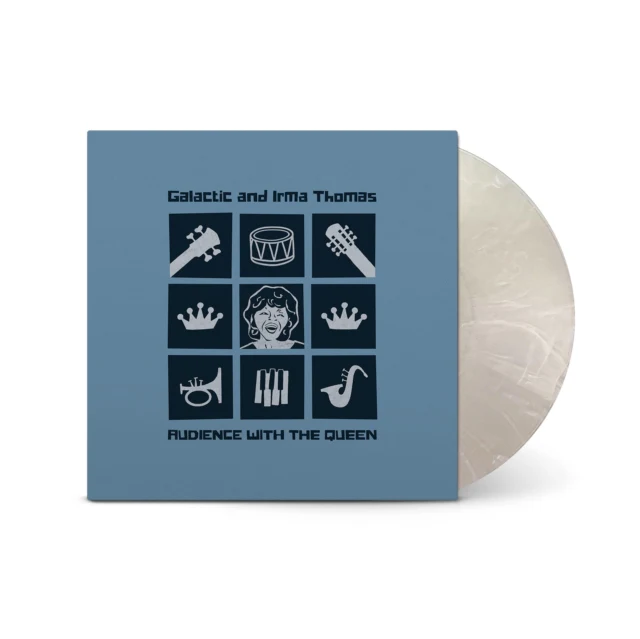 GALACTIC & IRMA THOMAS - AUDIENCE WITH THE QUEEN (CLEAR WITH WHITE SMOKE VINYL) (Vinyl LP)