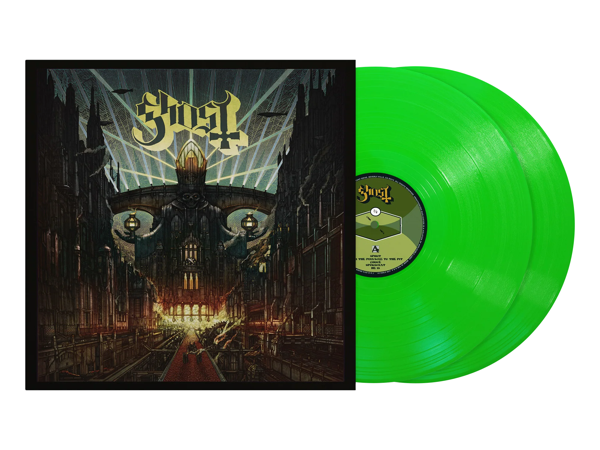GHOST - MELIORA DELUXE (10TH ANNIVERSARY/NEON GREEN VINYL/2LP) (Vinyl LP)
