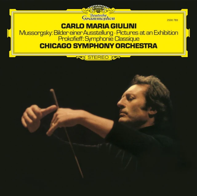 GIULINI,CARLO MARIA; CHICAGO SYMPHONY ORCHESTRA - MUSSORGSKI: PICTURES AT AN EXHIBITION; PROKOFJEW: SYMPHONIE CLASS (Vinyl LP)