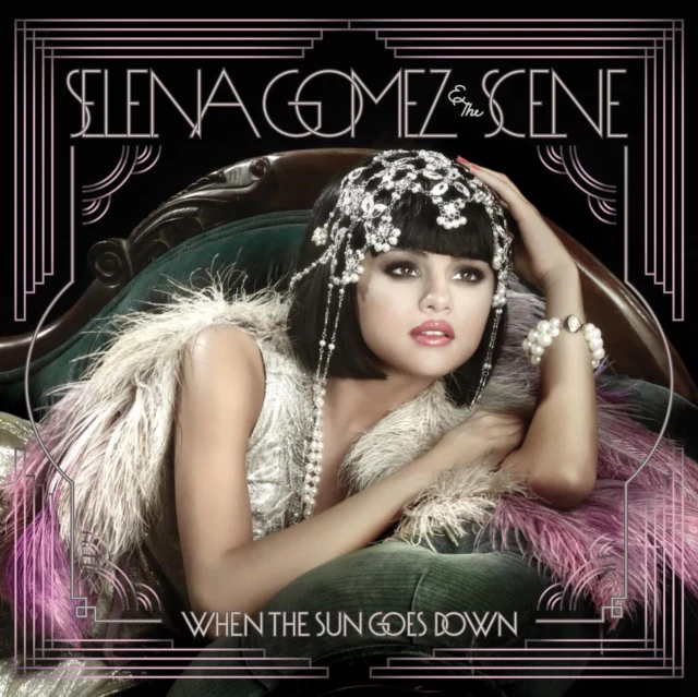 GOMEZ,SELENA & THE SCENE - WHEN THE SUN GOES DOWN (LAVENDER/WHITE SWIRL VINYL) (Vinyl LP) - Image 2