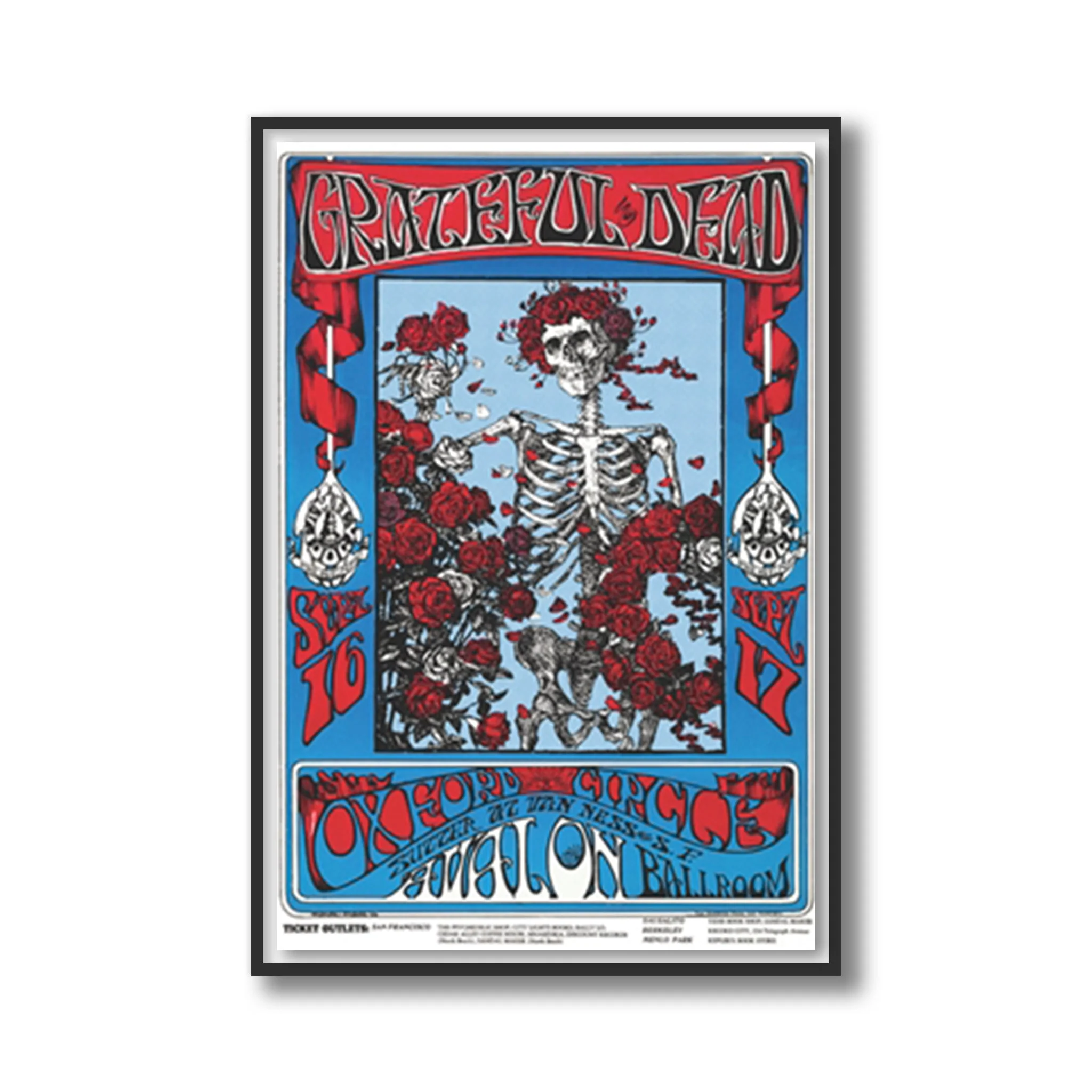 Grateful Dead Avalon Ballroom 1966 - Image 3