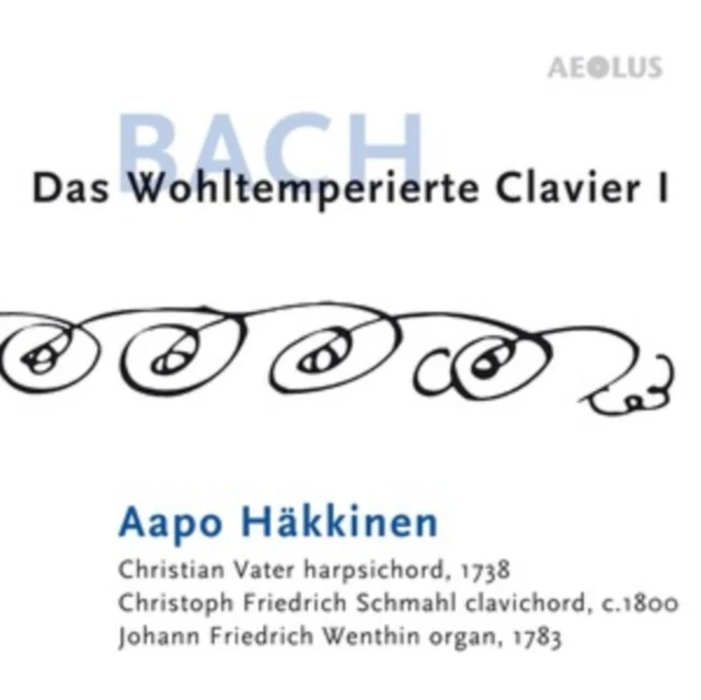 HAKKINEN,AAPO - JOHANN SEBASTIAN BACH: DAS WOHLTEMPERIERTE CLAVIER 1 (2CD) (Music CD)