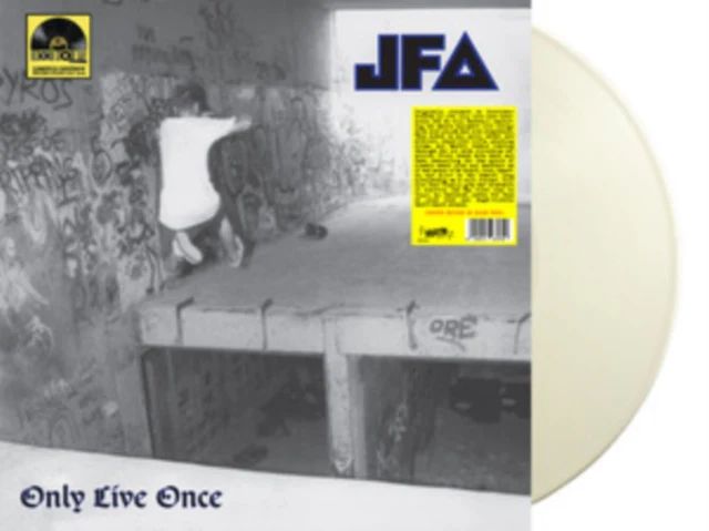 JFA - ONLY LIVE ONCE (WHITE VINYL) (Vinyl LP)