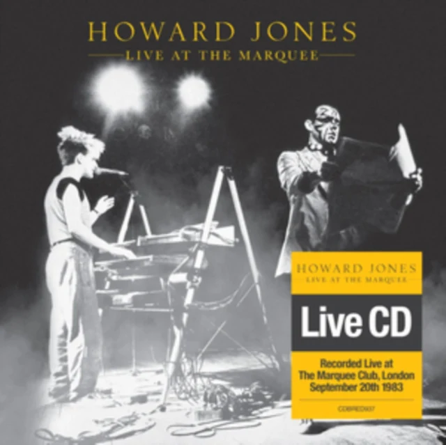 JONES,HOWARD - LIVE AT THE MARQUEE (Music CD)