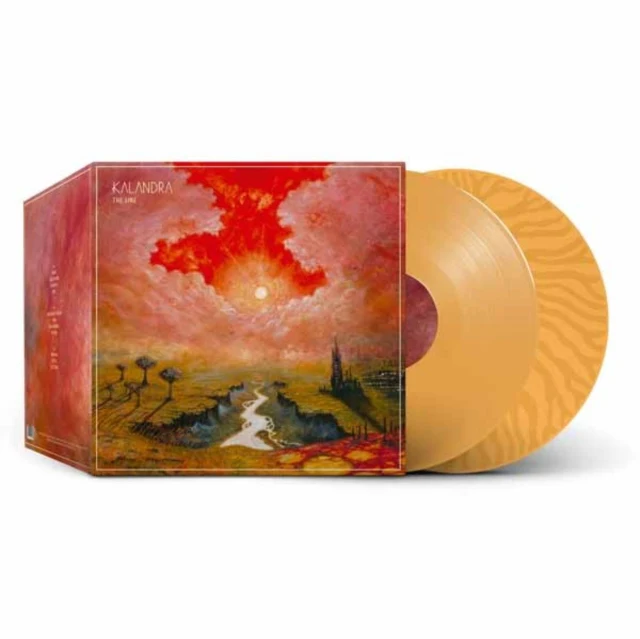 KALANDRA - LINE (MUSTARD VINYL/ETCHED D SIDE/2LP) (Vinyl LP)