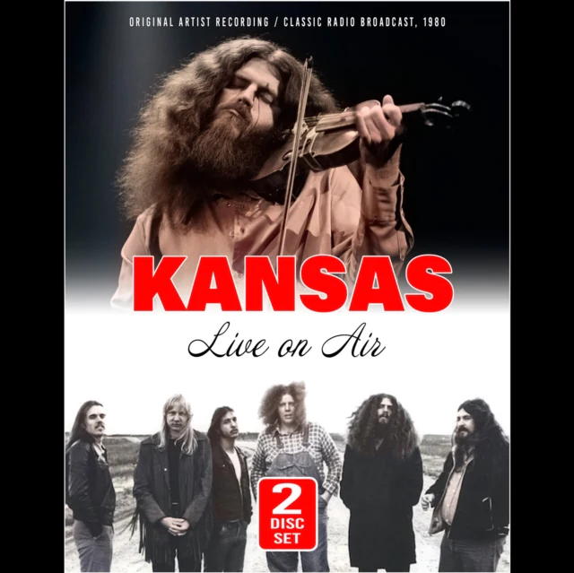 KANSAS - LIVE ON AIR (Music CD)
