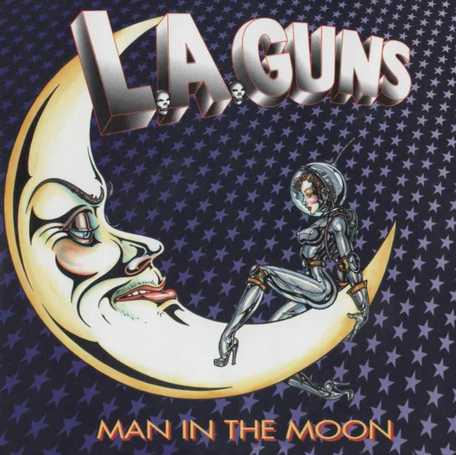 L.A. GUNS - MAN IN THE MOON (COBALT BLUE VINYL/ANNIVERSARY EDITION) (Vinyl LP)
