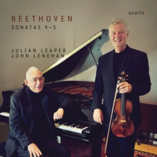 LEAPER & LENEHAN - LUDWIG VAN BEETHOVEN: SONATAS 4-5 (Music CD)