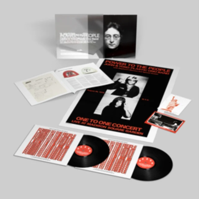 LENNON,JOHN; YOKO ONO; PLASTIC ONO BAND - POWER TO THE PEOPLE: LIVE AT THE ONE TO ONE CONCERT (180G/2LP) (Vinyl LP)