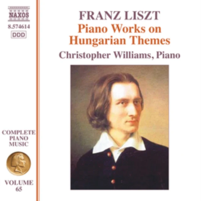 LISZT / WILLIAMS - COMPLETE PIANO MUSIC, VOL. 65 - PIANO WORKS (Music CD)