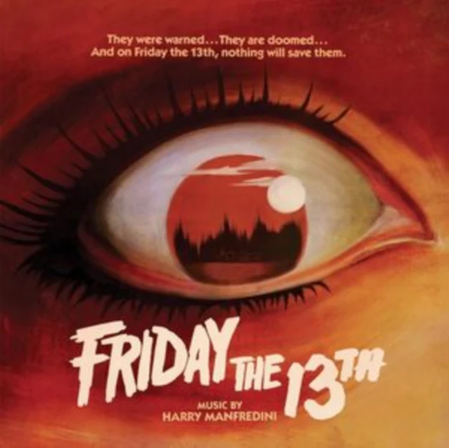 MANFREDINI,HARRY - FRIDAY THE 13TH (1980 ORIGINAL SCORE) (SILVER WITH BLACK, RED & M (Vinyl LP)