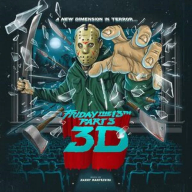 MANFREDINI,HARRY - FRIDAY THE 13TH PART III (1982 ORIGINAL SCORE) (METALLIC RED & BL (Vinyl LP)