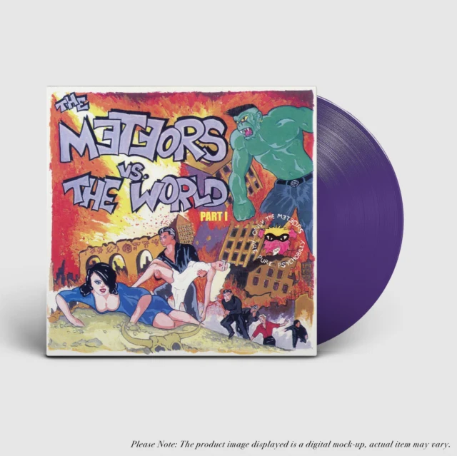 METEORS - METEORS VS. THE WORLD PART I (PURPLE VINYL) (Vinyl LP)