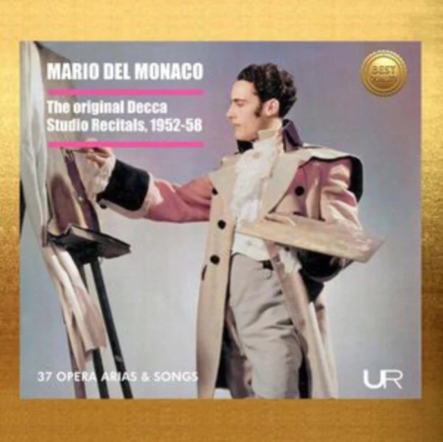 MONACO,MARIO DEL - MARIO DEL MONACO: ORIGINAL DECCA STUDIO RECITALS 1 (2CD) (Music CD)