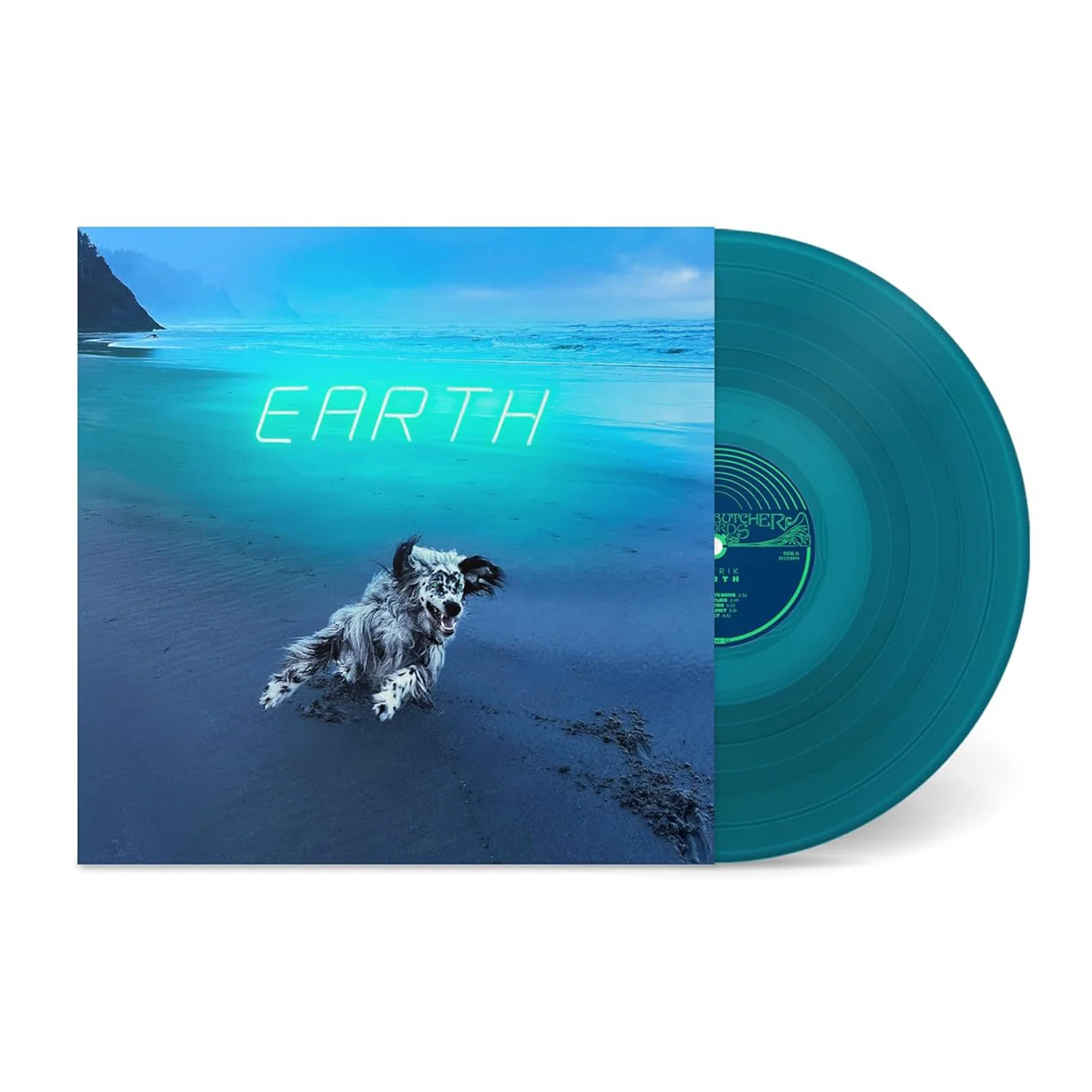MOTRIK - EARTH (OCEAN BLUE VINYL) (Vinyl LP)