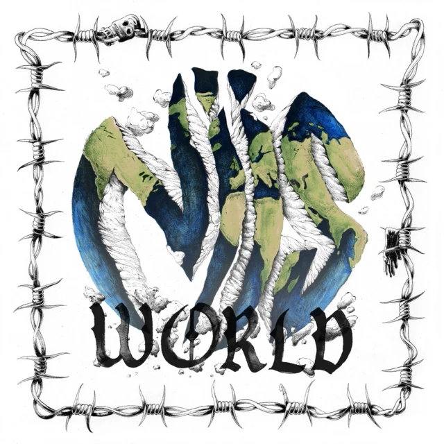 NIIS - NIIS WORLD (BLUE, GREEN SPLATTER ON CLEAR VINYL) (Vinyl LP)