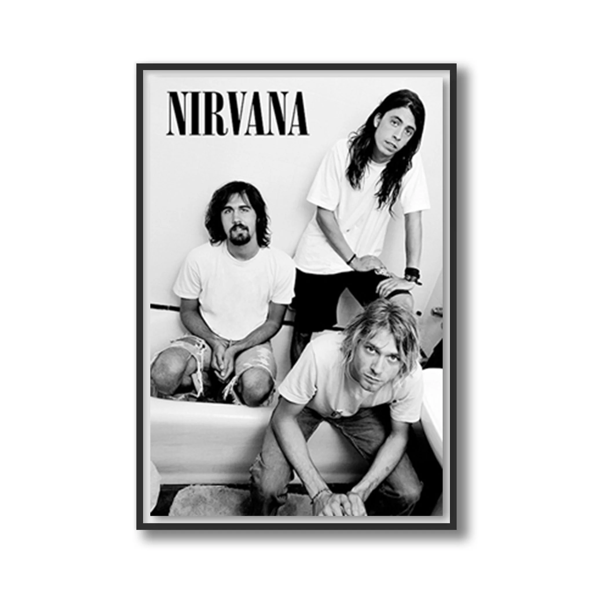 Nirvana Bathtub Group Photo - Image 3