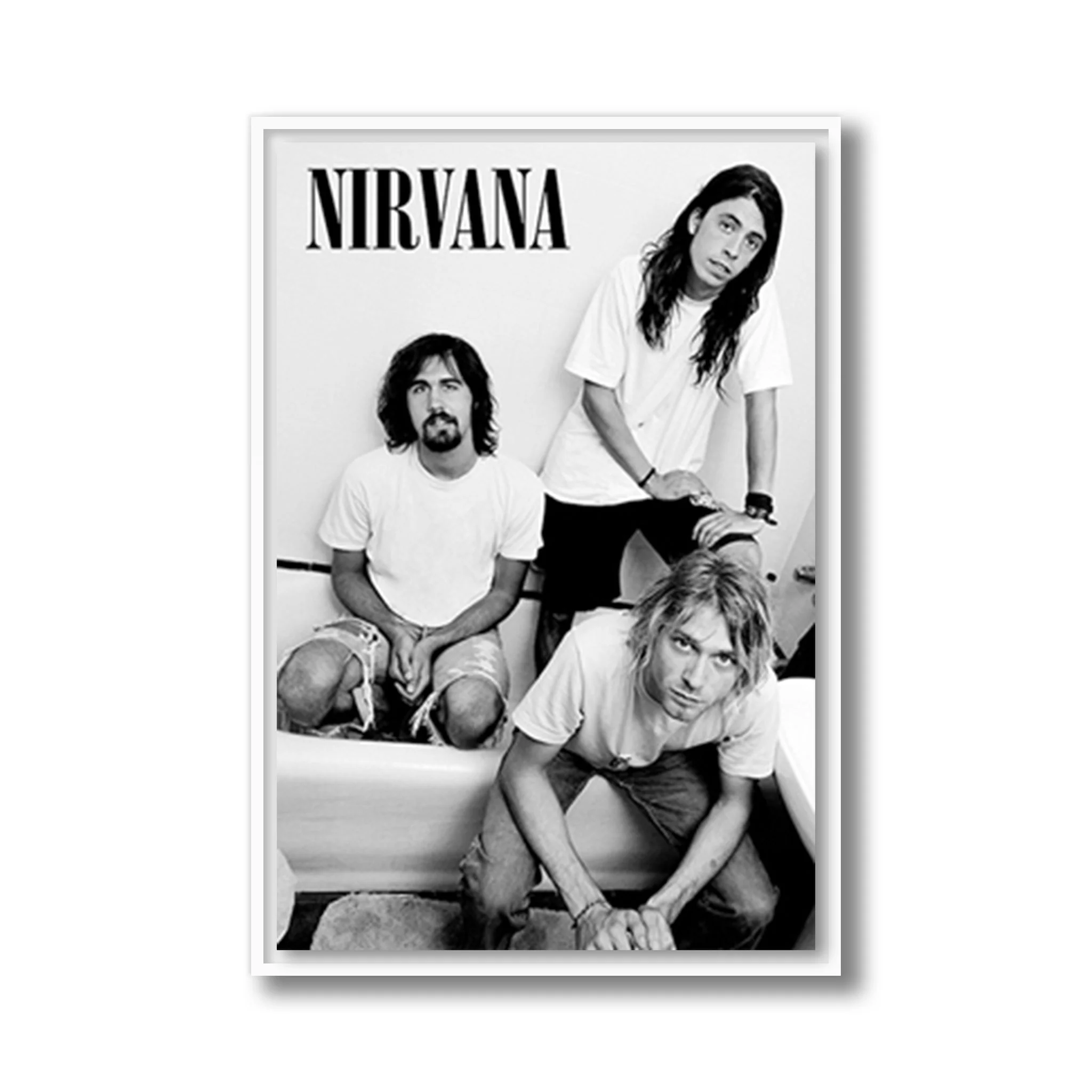 Nirvana Bathtub Group Photo - Image 4