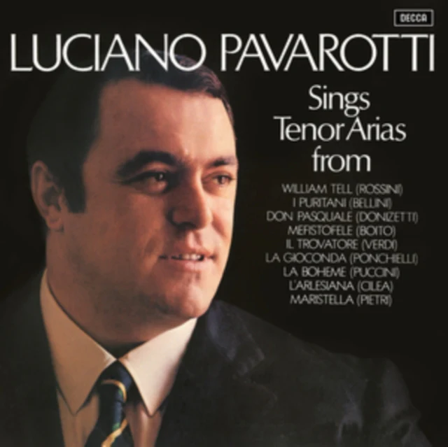 PAVAROTTI,LUCIANO - TENOR ARIAS FROM ITALIAN OPERA (Vinyl LP)