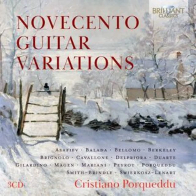 PORQUEDDU,CRISTIANO - NOVECENTO GUITAR VARIATIONS (Music CD)