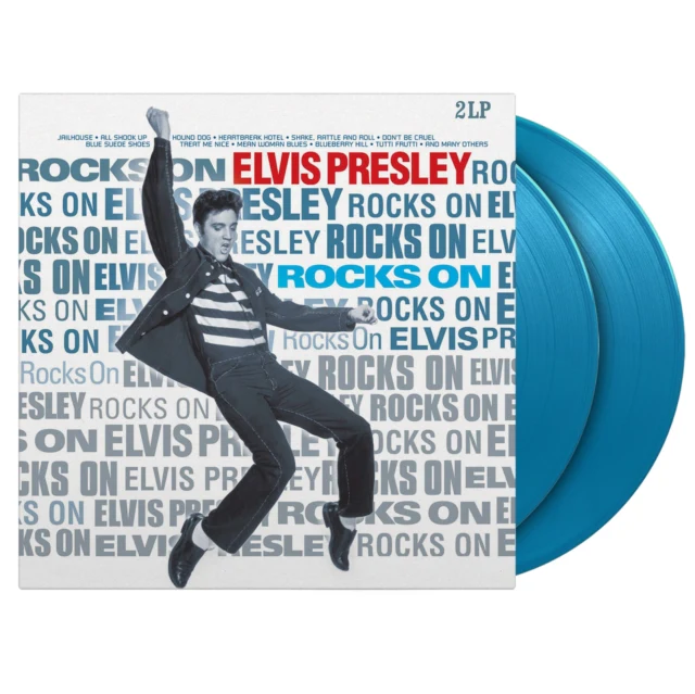 PRESLEY,ELVIS - ROCKS ON (2LP/180G/SOLID BLUE VINYL) (Vinyl LP)