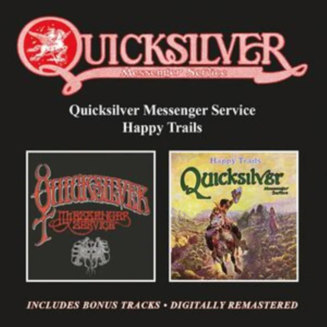 QUICKSILVER MESSENGER SERVICE - QUICKSILVER MESSENGER SERVICE / HAPPY TRAILS (Music CD)