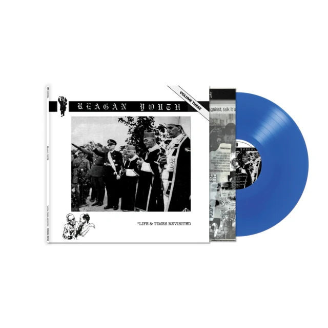 REAGAN YOUTH - VOLUME III LIFE & TIMES REVISITED (BLUE VINYL) (Vinyl LP)