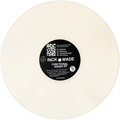 Rick Wade - Functional Anger (Colored Vinyl, White, Extended Play)