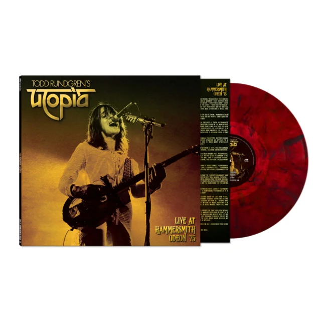 RUNDGREN,TODD - LIVE AT HAMMERSMITH ODEON '75 (RED MARBLE VINYL) (Vinyl LP)