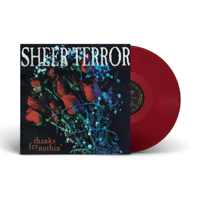 SHEER TERROR - THANKS FER NUTHIN (LIMITED EDITION/BLOOD RED SWIRL VINYL LP)