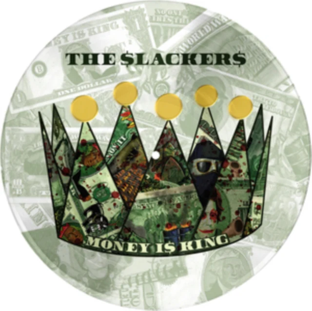 SLACKERS - MONEY IS KING (UV PRINTED COLOR VINYL) (Vinyl LP)